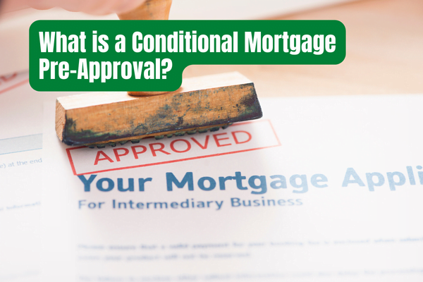 An approved mortgage application